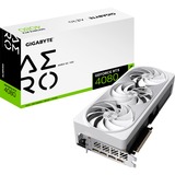 GIGABYTE GeForce RTX 4080 Aero OC, Grafikkarte silber/weiß, 3x DisplayPort, 1x HDMI 2.1