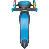 GLOBBER Elite Deluxe mit Leuchtrollen, Scooter hellblau