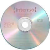 Intenso DVD-R 4,7 GB, DVD-Rohlinge 16fach, 100 Stück