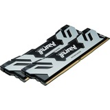 Kingston FURY DIMM 32 GB DDR5-7200 (2x 16 GB) Dual-Kit, Arbeitsspeicher schwarz/silber, KF572C38RSK2-32, Fury Renegade Silver, INTEL XMP