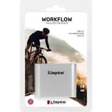 Kingston Workflow microSD Reader, Kartenleser silber/schwarz