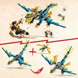 LEGO 71796 Ninjago Kaiserliches Mech-Duell gegen den Elementardrachen, Konstruktionsspielzeug 