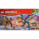 LEGO 71796 Ninjago Kaiserliches Mech-Duell gegen den Elementardrachen, Konstruktionsspielzeug 