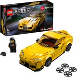LEGO 76901 Speed Champions Toyota GR Supra, Konstruktionsspielzeug gelb/schwarz