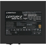 Montech MONTECH CENTURY II 750, PC-Netzteil silber, 1x 12-Pin High Power GPU, 4x PCIe, Kabelmanagement, 750 Watt