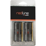 Mushkin SO-DIMM 16 GB DDR4-3200 (2x 8 GB) Dual-Kit, Arbeitsspeicher schwarz, MRA4S320NNNF8GX2, Redline, INTEL XMP