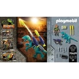PLAYMOBIL 70629 Dino Rise Uncle Rob: Aufrüstung zum Kampf, Konstruktionsspielzeug 