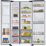 SAMSUNG RS6GCG883ES9EG, Side-by-Side edelstahl, AI Energy Mode, Twin Cooling+, Festwasseranschluss