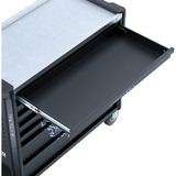 Wera 9801 Tool Rebel Werkstattwagen Stainless XXL, ohne Werkzeug, Werkzeugwagen schwarz, Tool Rebel Design