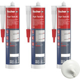 fischer High Tack AC 310, Kleber weiß, 3er Pack