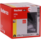 fischer Porenbetondübel FFA 10 hellgrau, 30 Stück