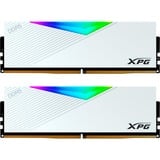 ADATA DIMM 48 GB DDR5-6800 (2x 24 GB) Dual-Kit, Arbeitsspeicher weiß, AX5U6800C3424G-DCLARWH, XPG Lancer RGB
