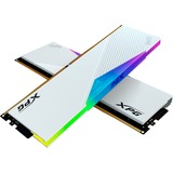ADATA DIMM 48 GB DDR5-6800 (2x 24 GB) Dual-Kit, Arbeitsspeicher weiß, AX5U6800C3424G-DCLARWH, XPG Lancer RGB