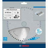 Bosch PRO Aluminium cordless Kreissägeblatt, Ø 190mm, 56Z Bohrung 20mm, für Akku-Handkreissägen