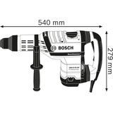 Bosch Professional Bohrhammer GBH 8-45 DV Professional blau, 1.500 Watt, Koffer