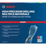 Bosch Professional EXPERT CYL-9 MultiConstruction Bohrer, Ø 5,5mm, 10 Stück Arbeitslänge 50mm
