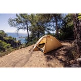 Coleman Darwin 3 Summer, Zelt beige/dunkelrot