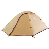 Coleman Darwin 3 Summer, Zelt beige/dunkelrot