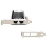 Digitus 2-Port 10 Gigabit Ethernet, LAN-Adapter 