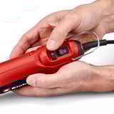 EINHELL Schleif- und Gravur-Werkzeug TC-MT 150 E, Gravierer schwarz/rot, 150 Watt, 117-teiliges Zubehör-Set