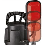 EINHELL Schmutzwasserpumpe GC-DP 9040 N, Tauch- / Druckpumpe rot/edelstahl, 900 Watt