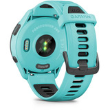 Garmin Forerunner 265, Smartwatch türkis/schwarz, 46 mm, Silikon-Armband