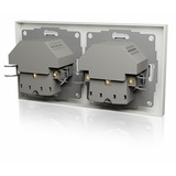 ICY BOX Unterputz Steckdosenset IB-MPS4200W-PD, mit USB PD Ladefunktion weiß, 2 Stück