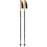 Komperdell Carbon FXP.4 Cloud Vario Compact, Fitnessgerät schwarz/hellbraun, 1 Paar, 105 - 125 cm