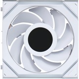 Lian Li UNI FAN SL120 LCD Wireless, Gehäuselüfter weiß, Reverse, 124.5 mm
