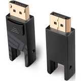 Lindy Fibre Optic Hybrid Mini DisplayPort 1.4 Kabel schwarz, 10 Meter, mit abnehmbaren DisplayPort-Steckern