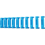 Lindy HDMI Port Schloss (ohne Schlüssel) 10 Stück, Code Blau