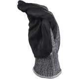 Makita Arbeitshandschuhe P-84735, Gr. XL (10), Schnittfestigkeit F/7 schwarz/grau, 1 Paar