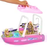 Mattel Barbie Traumschiff mit Pool und Rutsche, Spielfahrzeug Spielset inkl. Zubehör