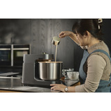 Ooni Halo Pro Spiralkneter - Dark Grey, Küchenmaschine grau, 750 Watt, Timer