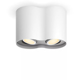 Philips HUE White Ambiance Pillar Doppelspot, LED-Leuchte weiß, inkl. Dimmschalter