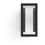 Philips Hue White & Color Ambiance Impress Outdoor Wandleuchte, LED-Leuchte schwarz