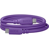 Rode Microphones USB 3.2 Gen1 Kabel SC27-PU purple, USB-C Stecker > USB-C Stecker violett, 2 Meter, PD
