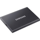Samsung Portable SSD T7 500GB, Externe SSD grau, USB-C 3.2 Gen 2 (10 Gbit/s), extern