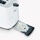 Severin Automatik-Toaster AT 2286 weiß, 700 Watt, für 2 Scheiben Toast