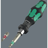 Wera Tool-Check Modular 1, Bit-Satz schwarz/grün, 21-teilig, inkl. 1/4" Bit-Ratsche