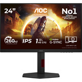 AOC AGON 24G4ZR, Gaming-Monitor 60.5 cm (23.8 Zoll), schwarz, FullHD, E-Sport Monitorständer, 240Hz Panel