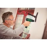 Bosch Akku-Schlagbohrschrauber EasyImpact 1200 + Bit- und Bohrer-Set grün/schwarz, 2x Li-Ionen Akku 1,5Ah, Koffer