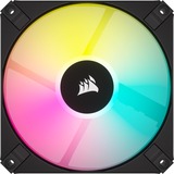 Corsair iCUE AF120 RGB Slim, Gehäuselüfter schwarz, 2er Pack, inkl. Controller