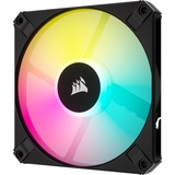 Corsair iCUE AF120 RGB Slim, Gehäuselüfter schwarz, 2er Pack, inkl. Controller