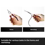 EINHELL Zangenset 3-tlg. 160 / 200 mm, Zangen-Set schwarz/rot, 160 / 200 mm