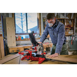EINHELL Zug-Kapp-und Gehrungssäge TC-SM 2131/1 Dual, Kapp- und Gehrungssäge rot/schwarz, 1.500 Watt