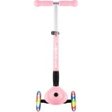 GLOBBER Junior Foldable Fantasy Lights, Scooter rosa, pastellrosa-Flowers