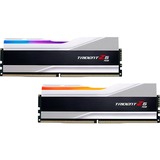 G.Skill DIMM 48 GB DDR5-8000 (2x 24 GB) Dual-Kit, Arbeitsspeicher silber, F5-8000J4048F24GX2-TZ5RS, Trident Z5 RGB, INTEL XMP