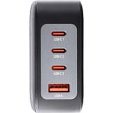 Intenso Power Adapter W140A3C GaN + C520C Kabel, Ladegerät schwarz, 140Watt