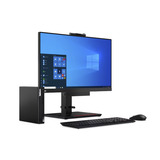 Lenovo ThinkCentre M75q Gen 2 (11JN009TGE), Mini-PC schwarz, Windows 11 Pro 64-Bit